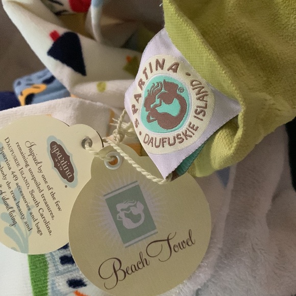 NWT Spartina 449 Bay Dreams Beach Towel - Picture 12 of 12